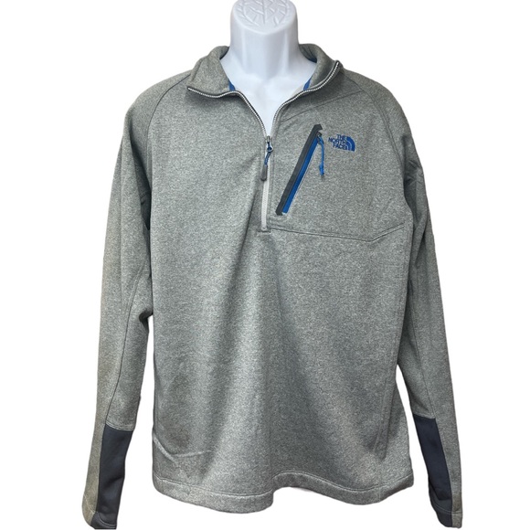 Sz Large The North Face Zip Pull Over - Picture 2 of 8